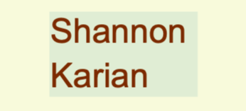 Shannon Karian